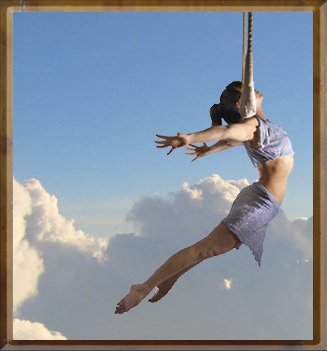 Natalie Agee on Trapeze